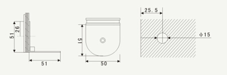 Glass clamp